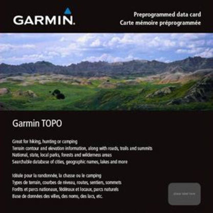 Garmin TOPO Canada-Central, microSD Card