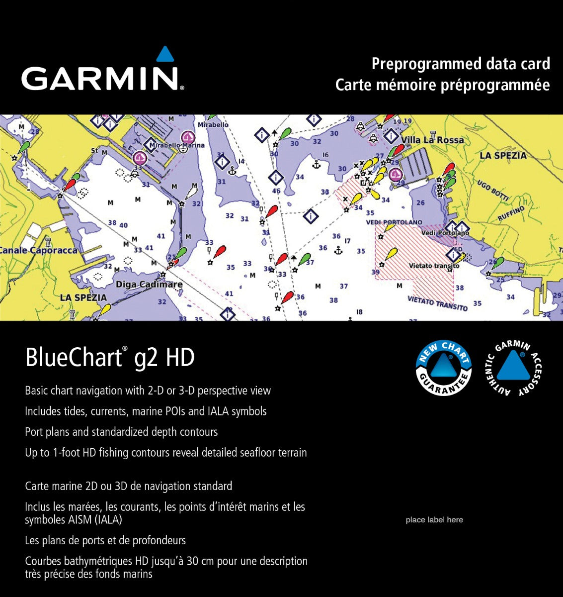 Garmin Taiwan Coastal Charts BlueChart g3 | HXAE003R | microSD/SD