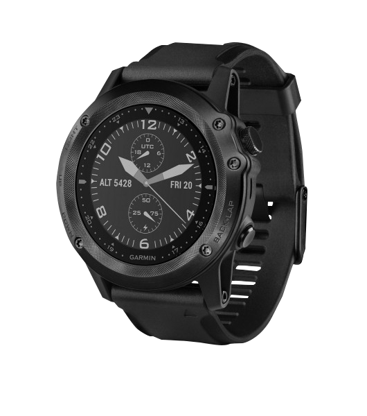 Garmin Tactix Bravo, reloj inteligente resistente con GPS y correa de silicona, color negro (reacondicionado certificado por Garmin)