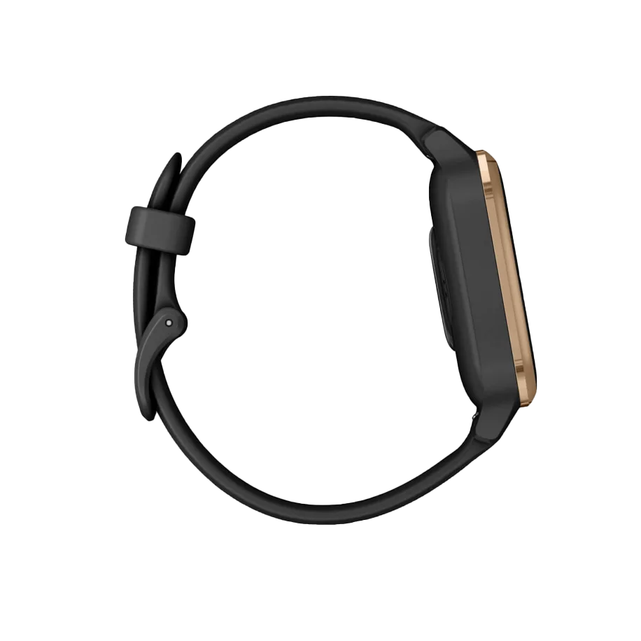 Garmin Venu Sq – Music Edition Rose Gold Aluminum Bezel with Black Cas –  GPS Nation