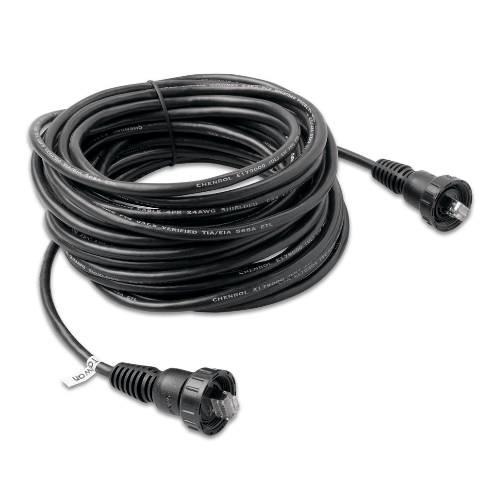 Cable de red marina Garmin de 40 pies, RJ45 (010-10552-00)