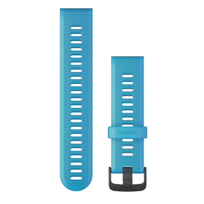 Garmin Forerunner Watch Bands (22 mm) Blue with Slate Hardware