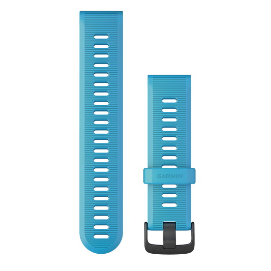 Garmin Forerunner Watch Bands (22 mm) Blue with Slate Hardware