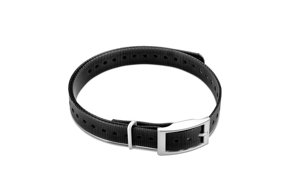 Garmin 3/4-inch Collar Strap (Black, Square Buckle)