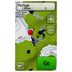 Garmin Boundary Waters microSD/SD card