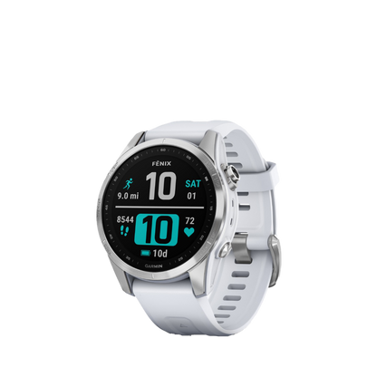 Garmin fenix 7S - Silver with Whitestone Band (010-02539-02)