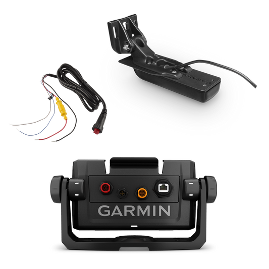 Garmin ECHOMAP UHD 7Xsv Boat Kit, Includes GT56HW-TM Transducer, Power Cable and Cradle