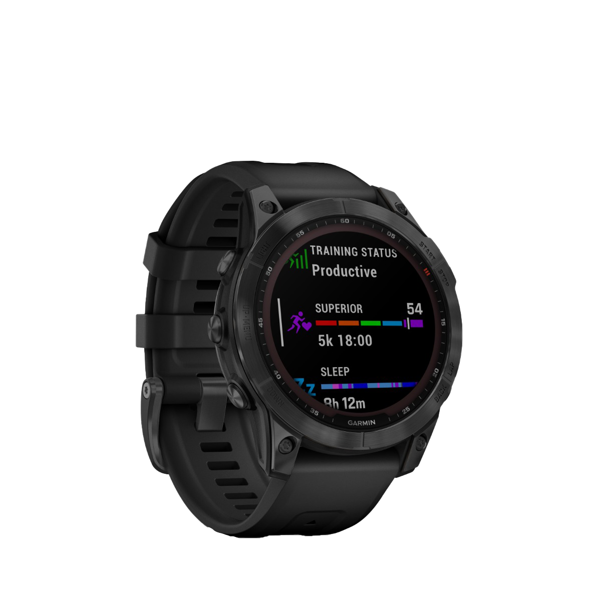 Garmin fenix 7 Solar - Slate Gray with Black Band (010-02540-10)