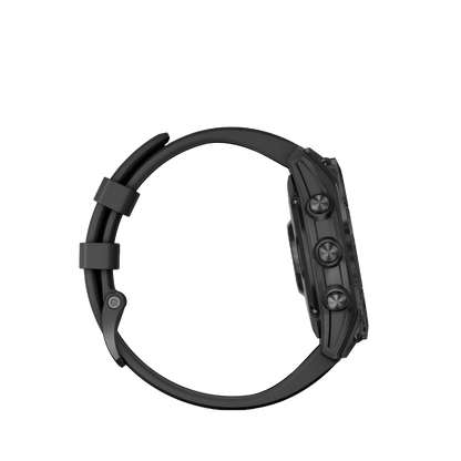 Garmin fenix 7S Solar - Gris ardoise avec bracelet noir (010-02539-12)