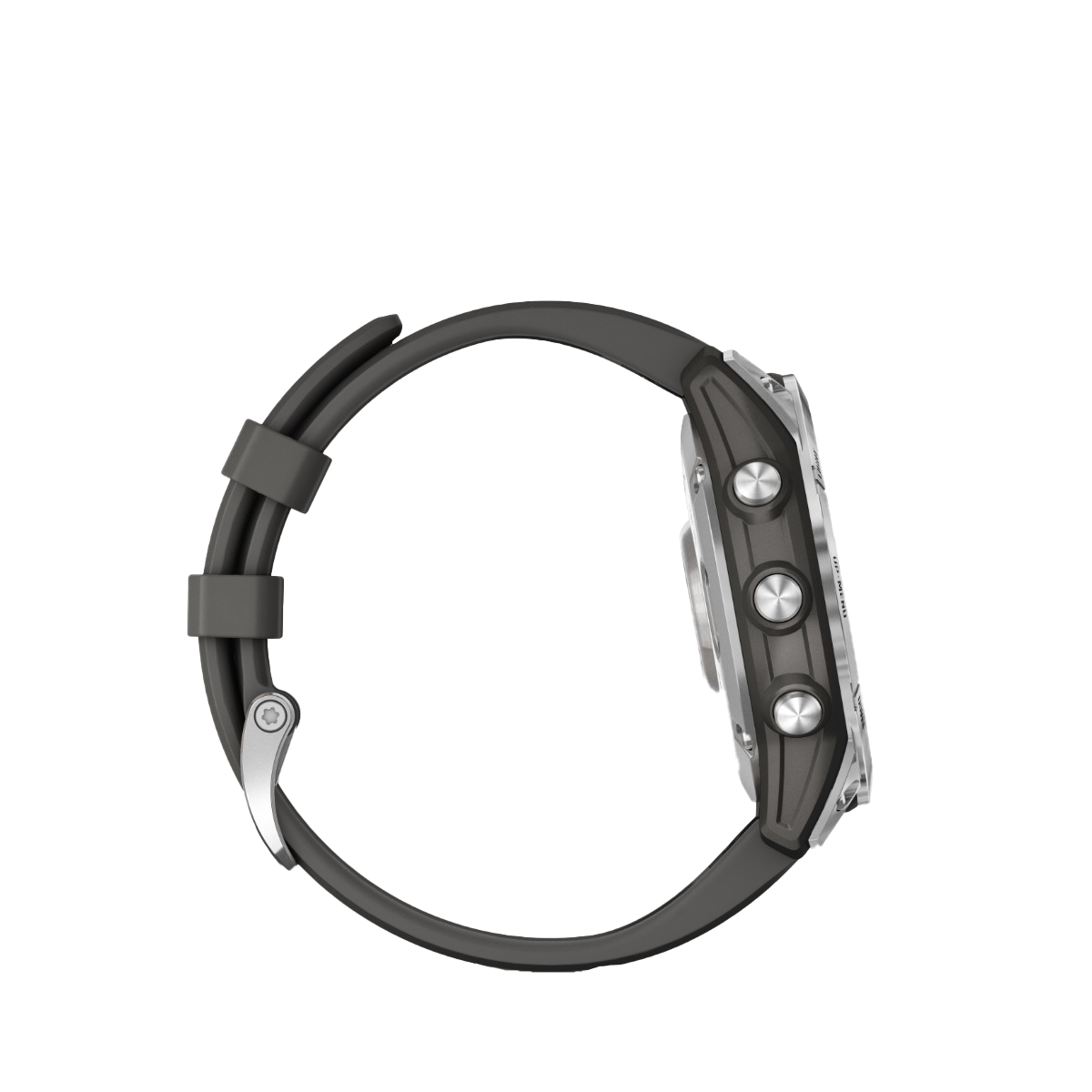 Garmin fenix 7S - Silver with Graphite Band (010-02539-00)