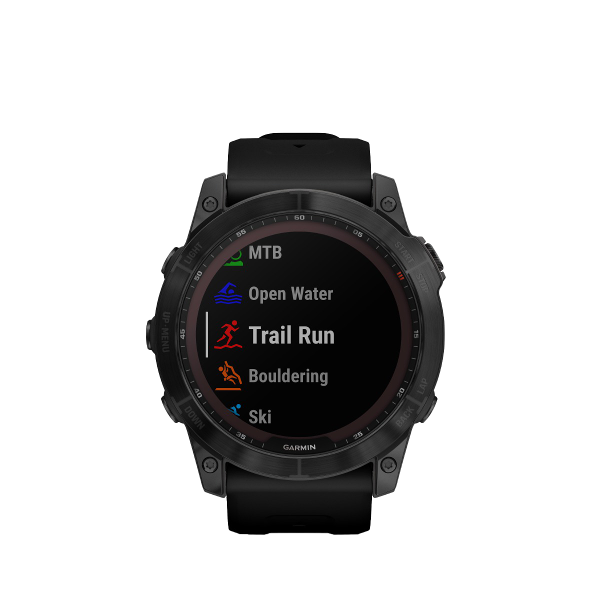 Garmin Fenix ​​7x Sapphire Solar - Titanio DLC negro con correa negra (010-02541-22)