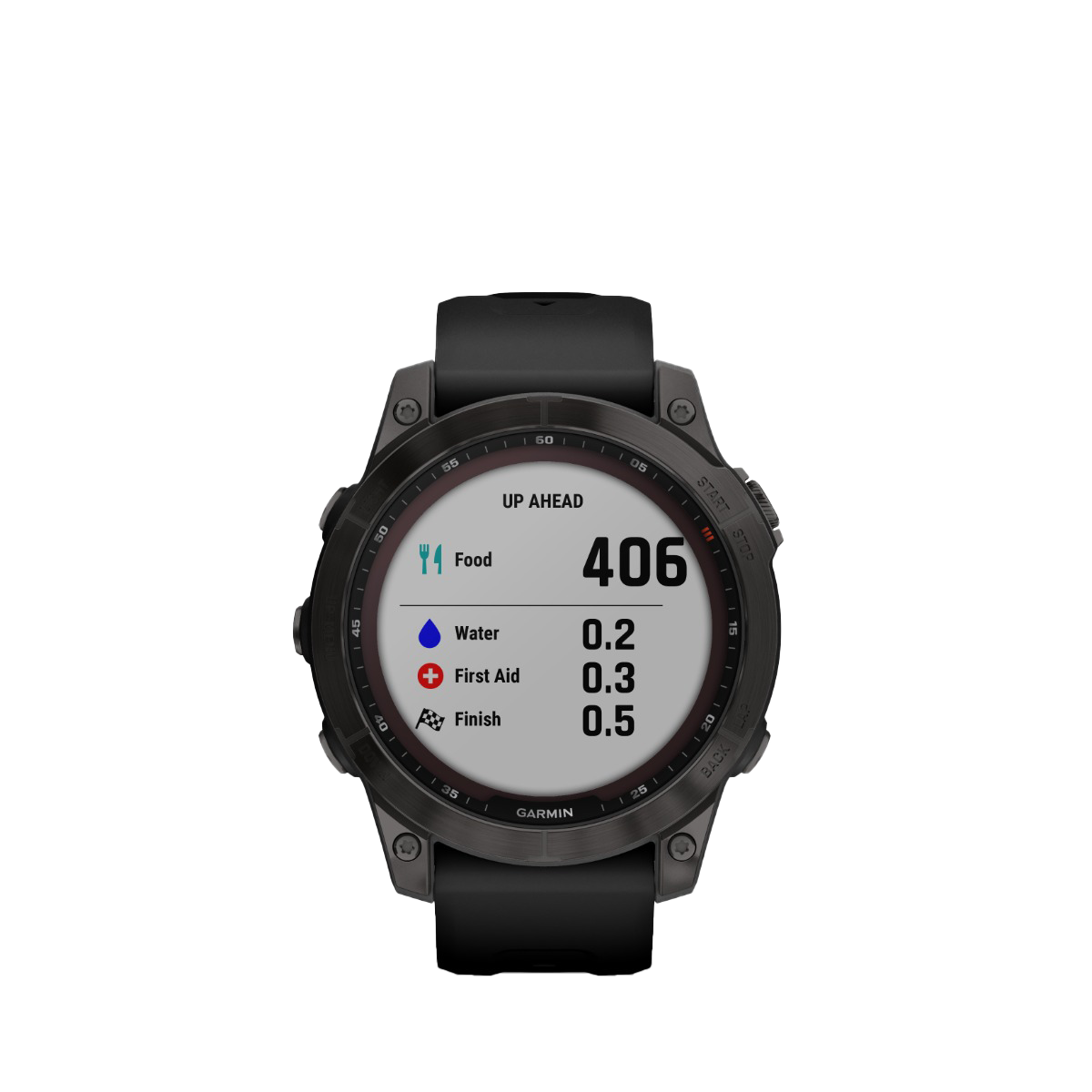 Garmin fenix 7 Sapphire Solar - Titanio DLC gris carbono con correa negra (010-02540-20)