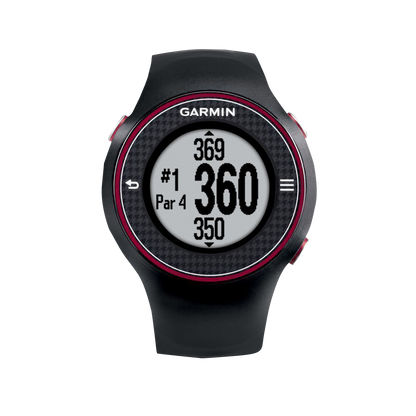 Garmin Approach S3, negro/rojo, reloj inteligente con GPS y telémetro para golf (reacondicionado certificado por Garmin)