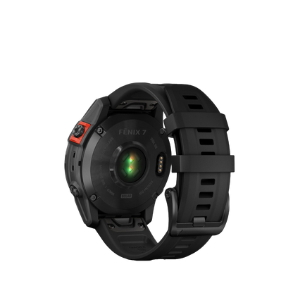 Garmin fenix 7S Solar - Gris ardoise avec bracelet noir (010-02539-12)