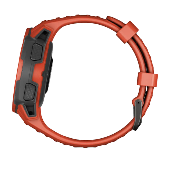 Garmin Instinct Solar, Flame Red Graphite