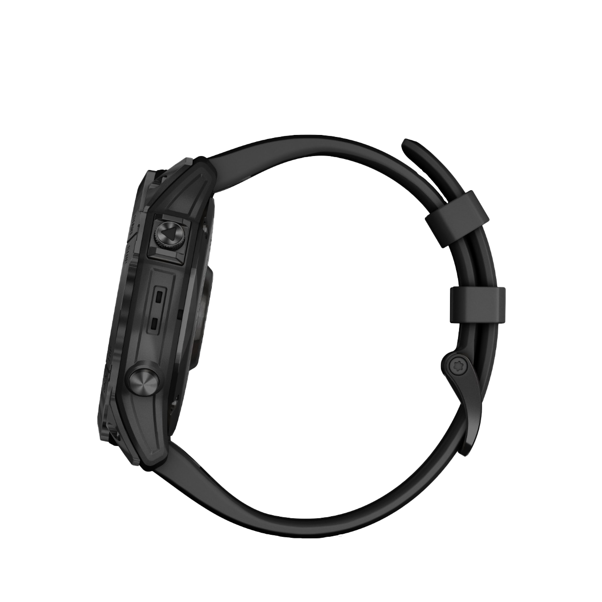 Garmin Fenix ​​7x Sapphire Solar - Titanio DLC negro con correa negra (010-02541-22)