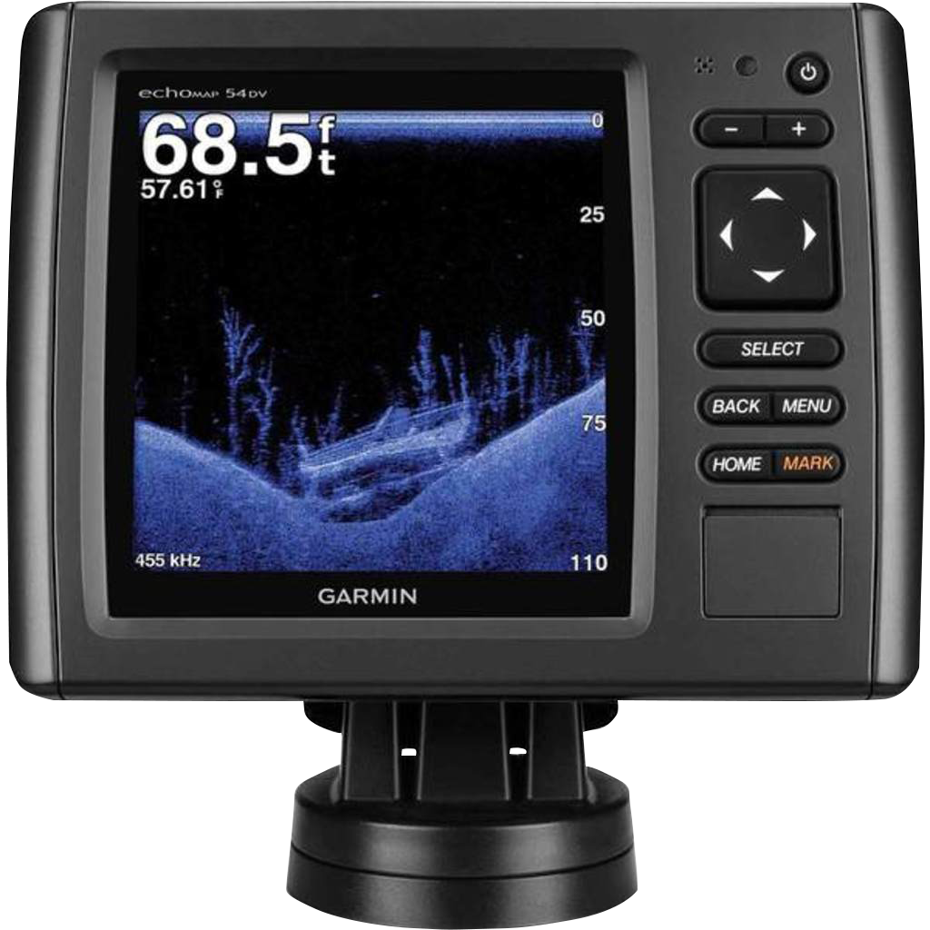 Garmin echoMAP 54DV Marine Chartplotter (Garmin Certified Refurbished)