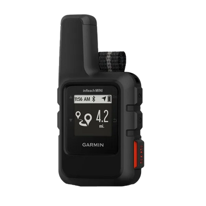 Garmin Inreach Mini, comunicador satelital GPS ligero y resistente, color negro, con InReach y SOS (reacondicionado certificado por Garmin)