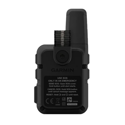 Garmin Inreach Mini, comunicador satelital GPS ligero y resistente, color negro, con InReach y SOS (reacondicionado certificado por Garmin)