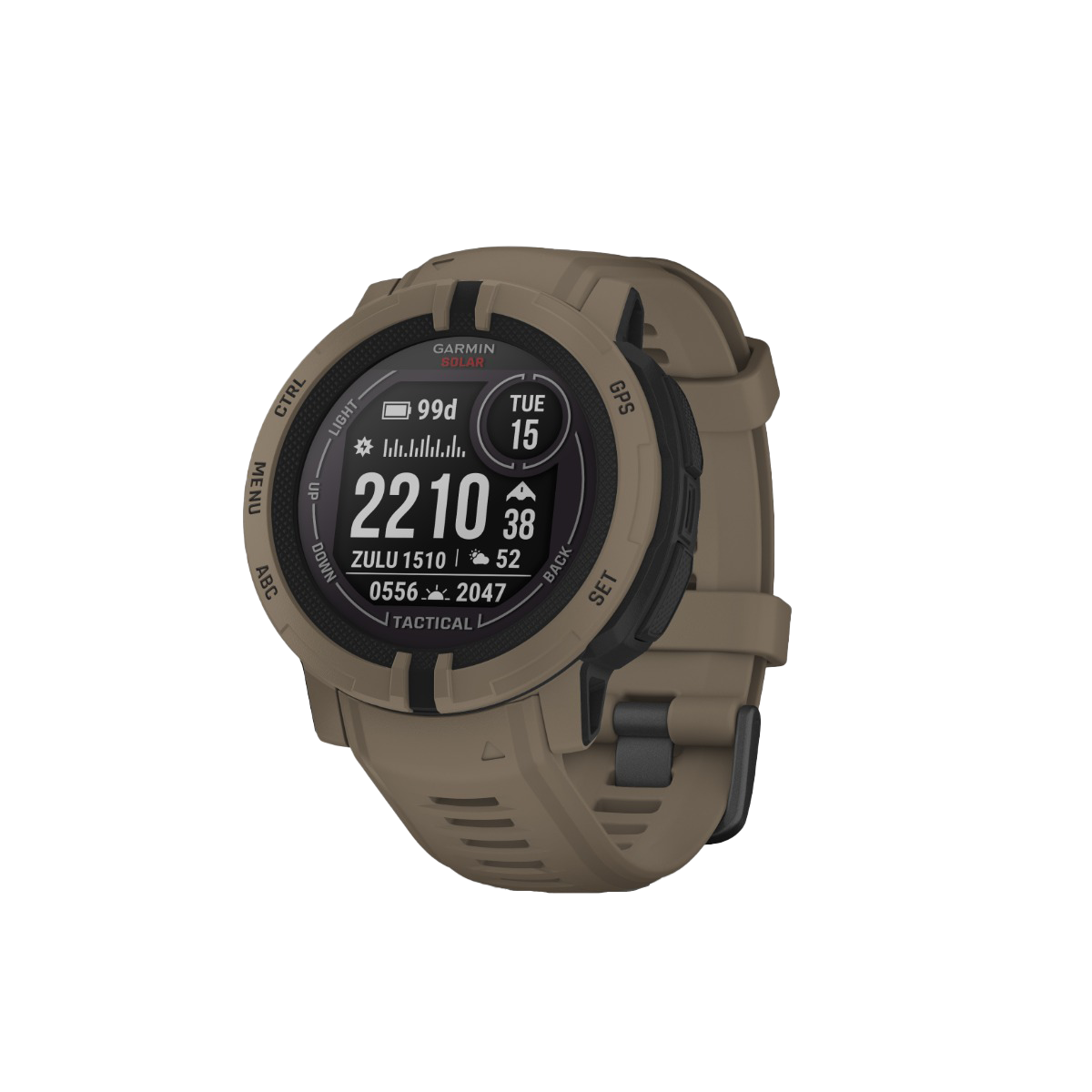 Garmin Instinct 2 Solar, Tactical Edition – Coyote Tan