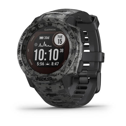 Garmin Instinct Solar Graphite Camo Refurbished