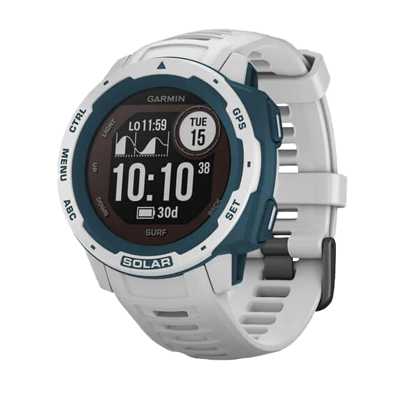 Garmin Instinct Solar, Cloudbreak, montre connectée GPS robuste (reconditionnée et certifiée Garmin)