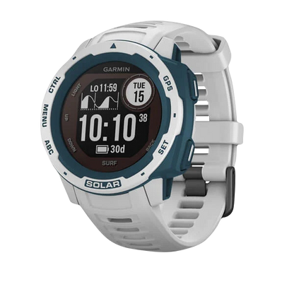 Montre connectée GPS robuste Garmin Instinct Solar Surf, Pipeline (reconditionnée et certifiée Garmin)