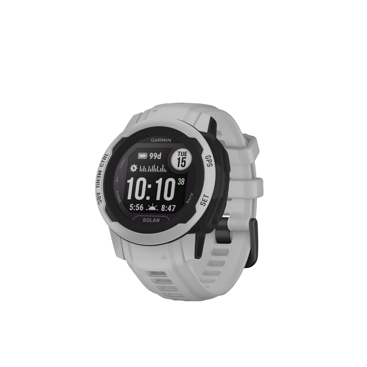 Garmin Instinct 2S Solar, gris niebla (010-02564-11)