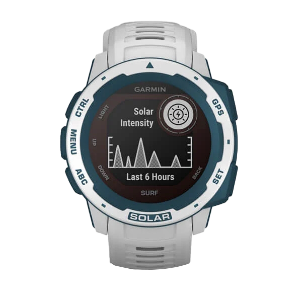 Garmin Instinct Solar, Cloudbreak, montre connectée GPS robuste (reconditionnée et certifiée Garmin)