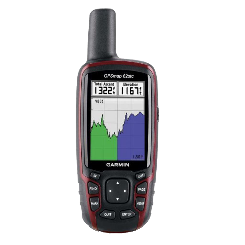 Garmin GPSMAP 62stc, GPS portátil para exteriores y senderos con mapas TOPO (reacondicionado certificado por Garmin)