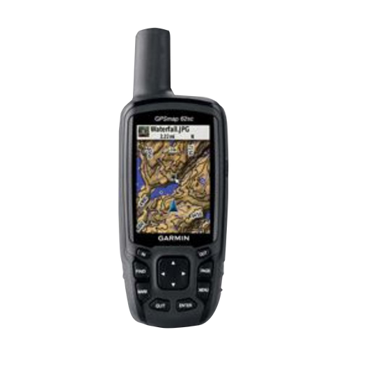 Garmin GPSMAP 62sc, GPS portátil para exteriores y senderos con mapas TOPO (reacondicionado certificado por Garmin)