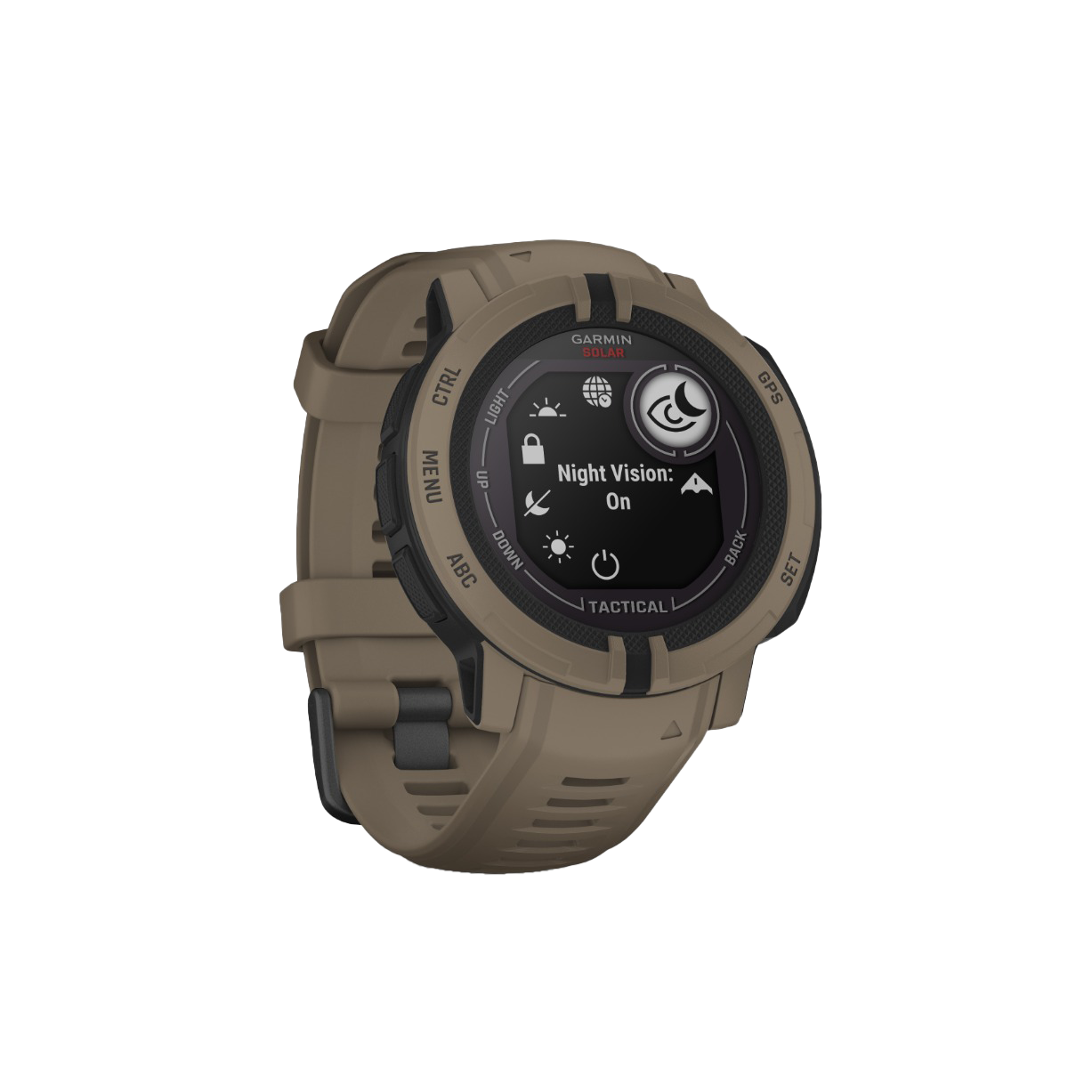 Garmin Instinct 2 Solar, Tactical Edition – Coyote Tan