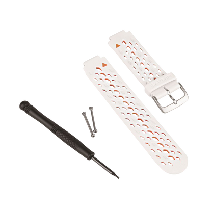 Garmin Watch Band (for Approach and Forerunner, White/Orange)