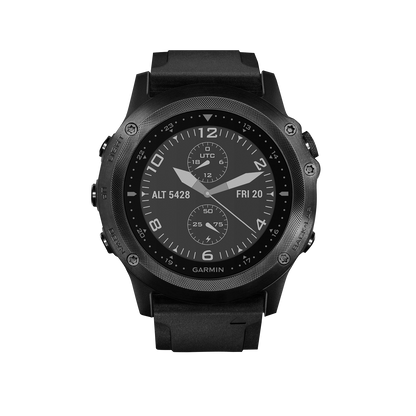 Garmin Tactix Bravo, reloj inteligente resistente con GPS y correa de silicona, color negro (reacondicionado certificado por Garmin)