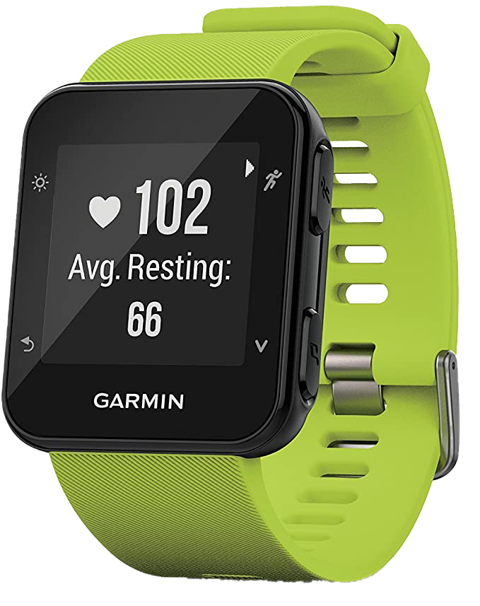 Garmin Forerunner 35, Green, Fitness GPS Smartwatch for Runners (Garmin Certified Refurbished)