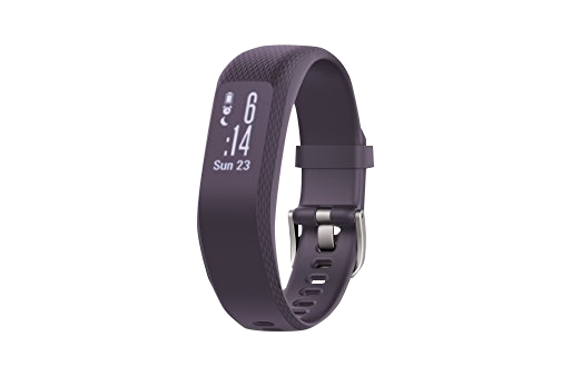 Reloj inteligente con GPS Garmin Vivosmart 3 morado tamaño S/M (reacondicionado certificado por Garmin)