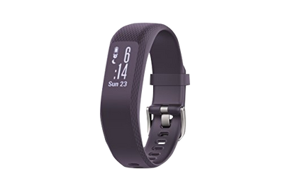 Reloj inteligente con GPS Garmin Vivosmart 3 morado tamaño S/M (reacondicionado certificado por Garmin)