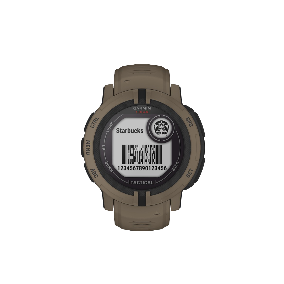 Garmin Instinct 2 Solar, Tactical Edition – Coyote Tan