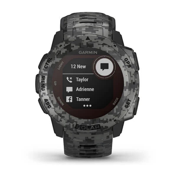 Garmin Instinct Solar Graphite Camo Refurbished