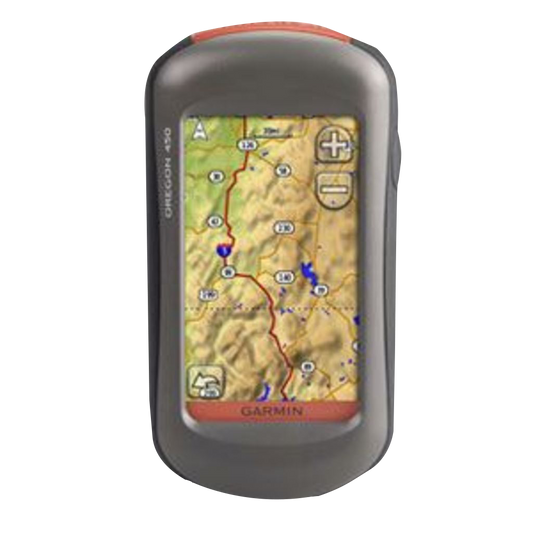 Garmin Oregon 450, GPS portátil para exteriores y senderos con pantalla táctil y mapas (reacondicionado certificado por Garmin)