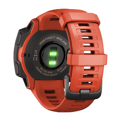 Garmin Instinct Solar, Flame Red Graphite