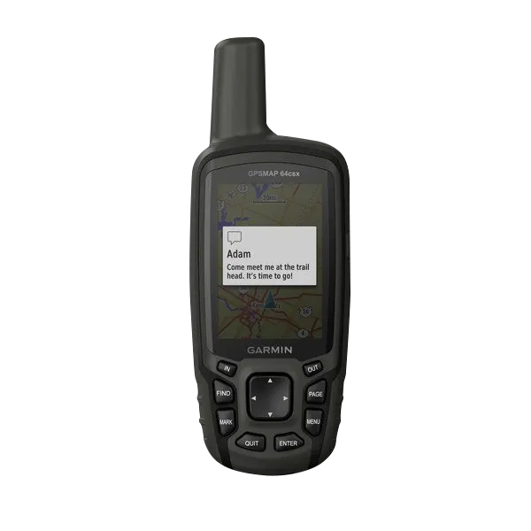 Garmin GPSMAP 64csx, GPS portable d'extérieur/de sentier avec cartes (remis à neuf certifié Garmin)