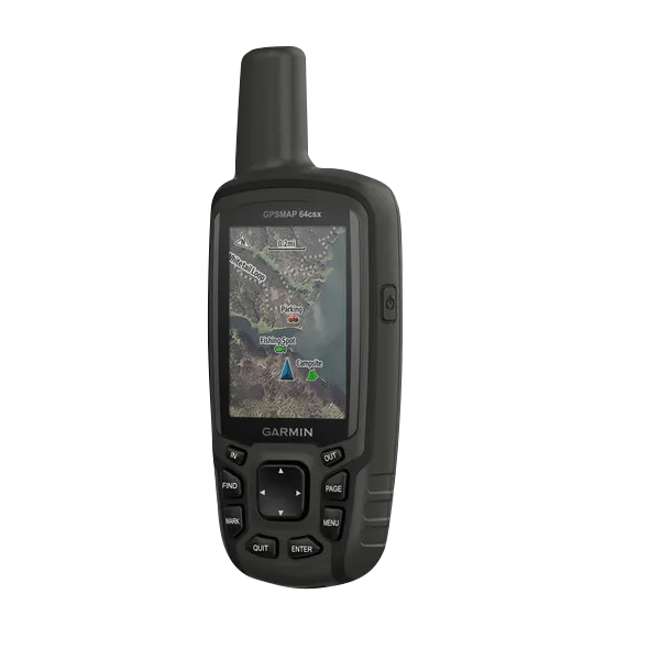 Garmin GPSMAP 64csx, GPS portable d'extérieur/de sentier avec cartes (remis à neuf certifié Garmin)