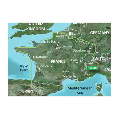 Garmin Bluechart G2 Vision France Inland Waters (010-C1104-00)