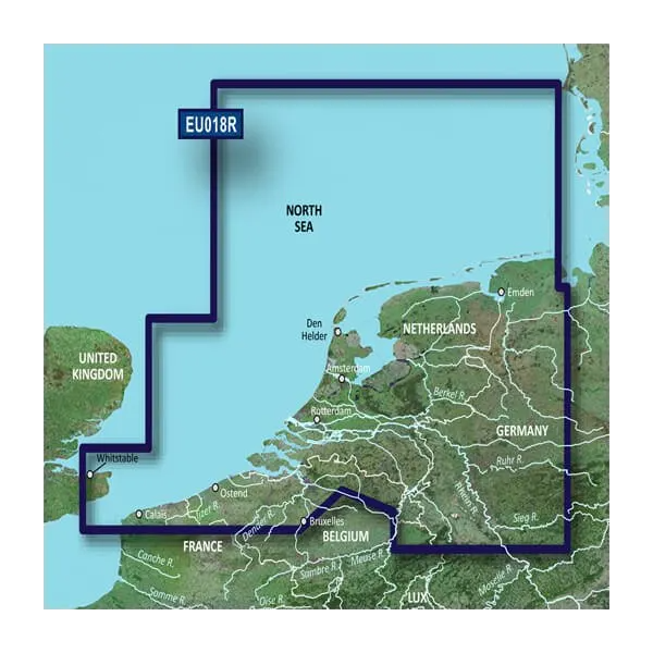 Garmin Benelux Charts BlueChart g3 Vision | VEU018R | microSD/SD