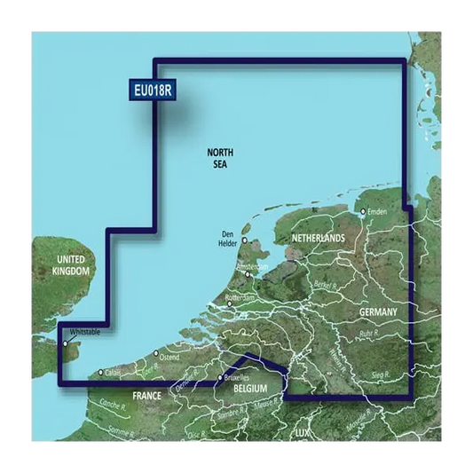 Garmin Benelux Charts BlueChart g3 Vision | VEU018R | microSD/SD