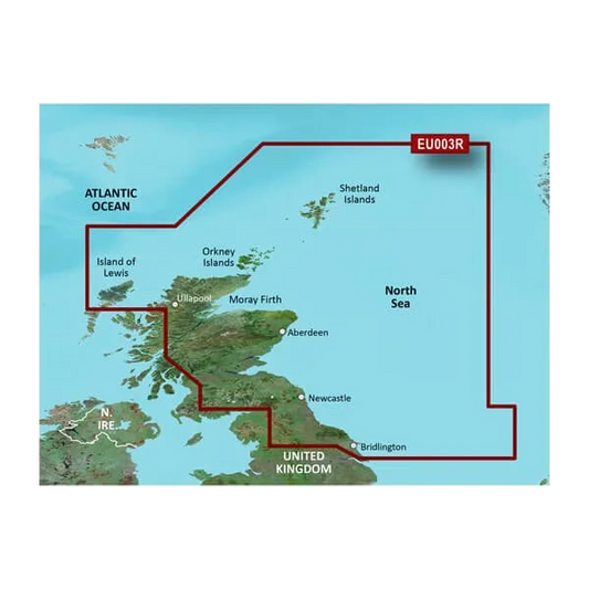 Garmin Great Britain, Northeast Charts BlueChart g3 | HXEU003R | microSD/SD