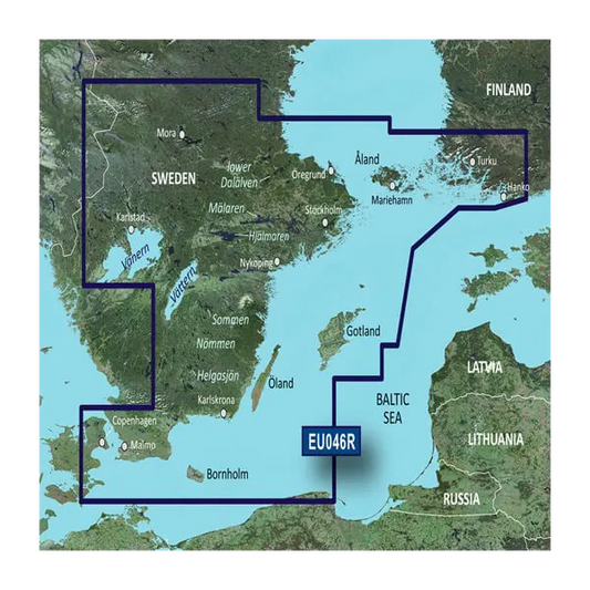 Garmin  Sweden, Southeast Coastal and Inland Charts BlueChart g3 Vision | VEU046R | microSD/SD