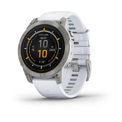 Garmin Epix Pro (Gen 2), 47 mm Sapphire Edition Titanium with Whitestone Band (010-02803-20)