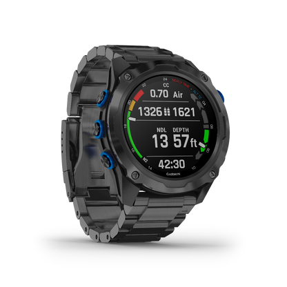 Garmin Descent Mk2i Titanium Carbon Gray DLC with Black Band (010-02132-01)